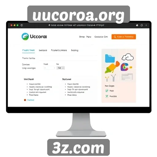 Análise da interface do usuário no uucoroa.org